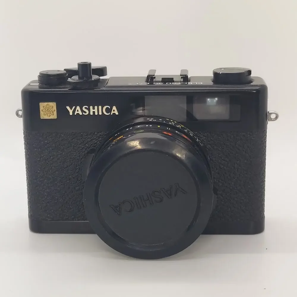 Yashica Electro 35 CC Rangefinder Camera Black Yashinon DX 35mm F1.8 *With Case*